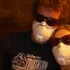 lead paint, plaster dust, and mold spores!